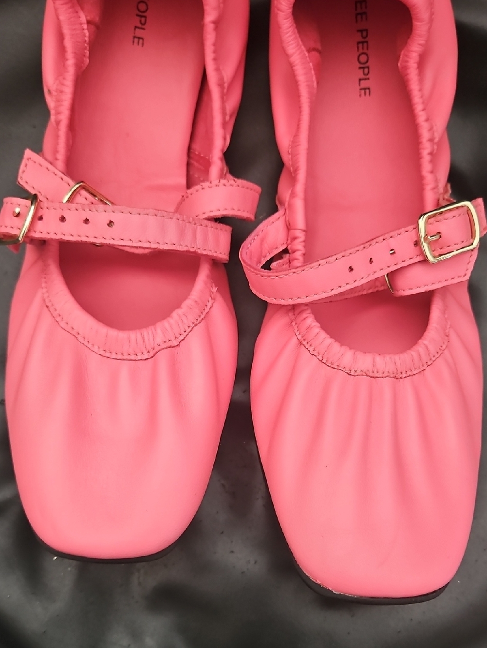 Free People Women's Gemini Ballet Flat, Watermelon 7.5US New - Picture 10 of 10